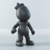 Tiny Jack&LB dark grey art designer toy